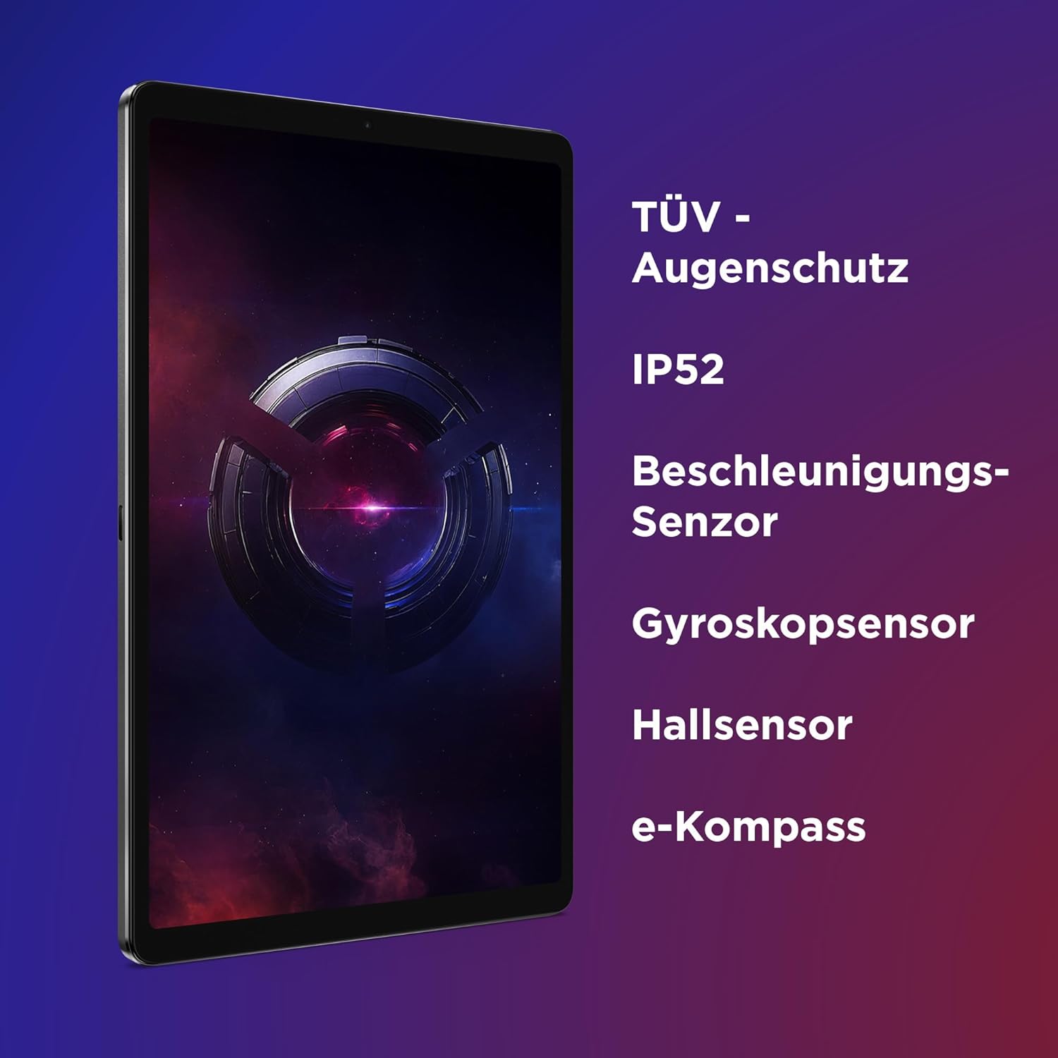 Lenovo Legion Tab Tablet | 8.8 Inch WQXGA Display | Qualcomm Snapdragon 8 Gen 3 | 12GB RAM | 256GB eMMC | Android 14 | Eclipse Black