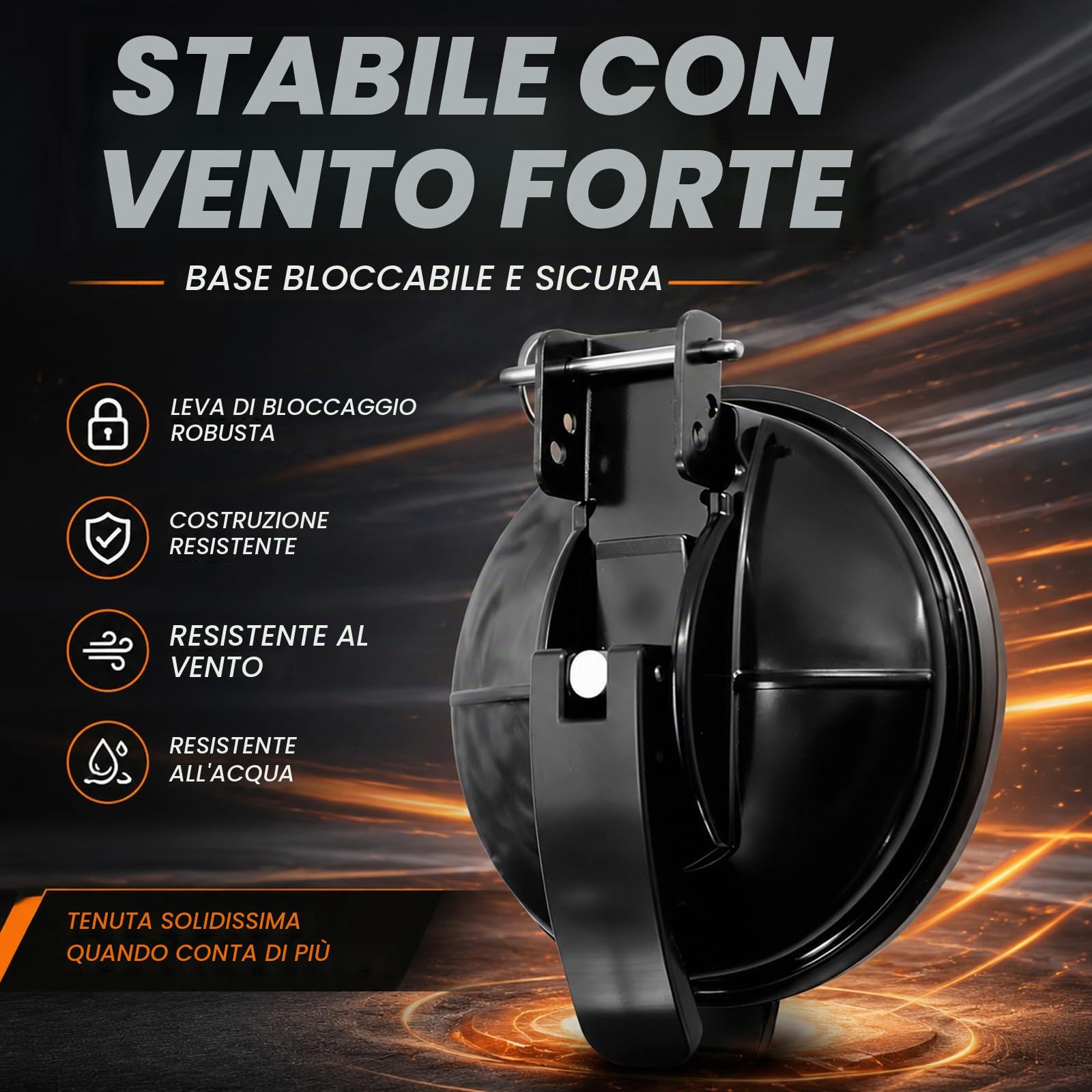 2 Pezzi Supporto per Tenda da Sole per Camper & Roulotte, Supporto Robusto per Piedi della Tenda, Compatibile con Thule, Fiamma, Adatto per VW T5/T6, Ford Transit, Mercedes Marco Polo, FIAT