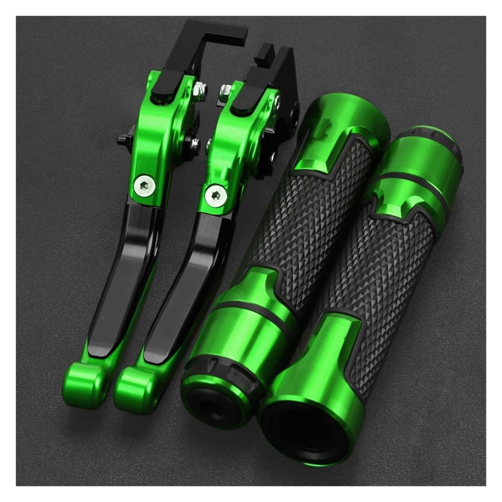 Ouvecr F Motorbike Brake Levers Or Kawasaki Or Z800 2013-2017 Motorcycle Adjustable Aluminum Brake Clutch Lever Handlebar Hand Grip End(F)