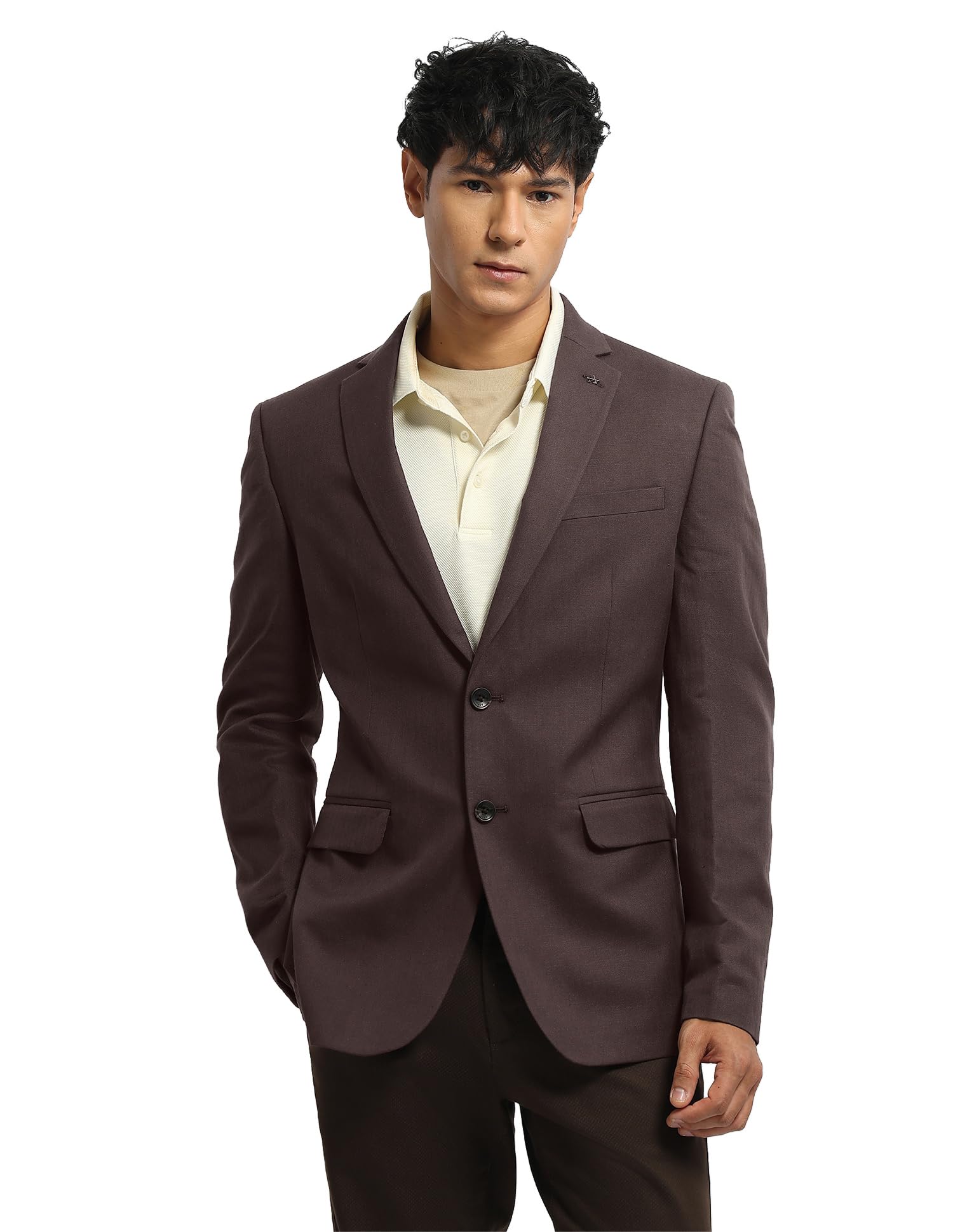 arrow Men's Body Tailored fit Twill 1851 Blazer-picture-47