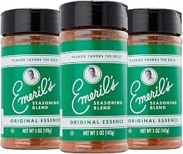 5 Oz, 3-Pack and 6-Pack Seasoning Blend: Original Essence, Cajun, Blackened, Chicken Rub, Steak Rub and Rib Rub Best Seasonings and Spices for Cooking (Original Essence - 3PK)