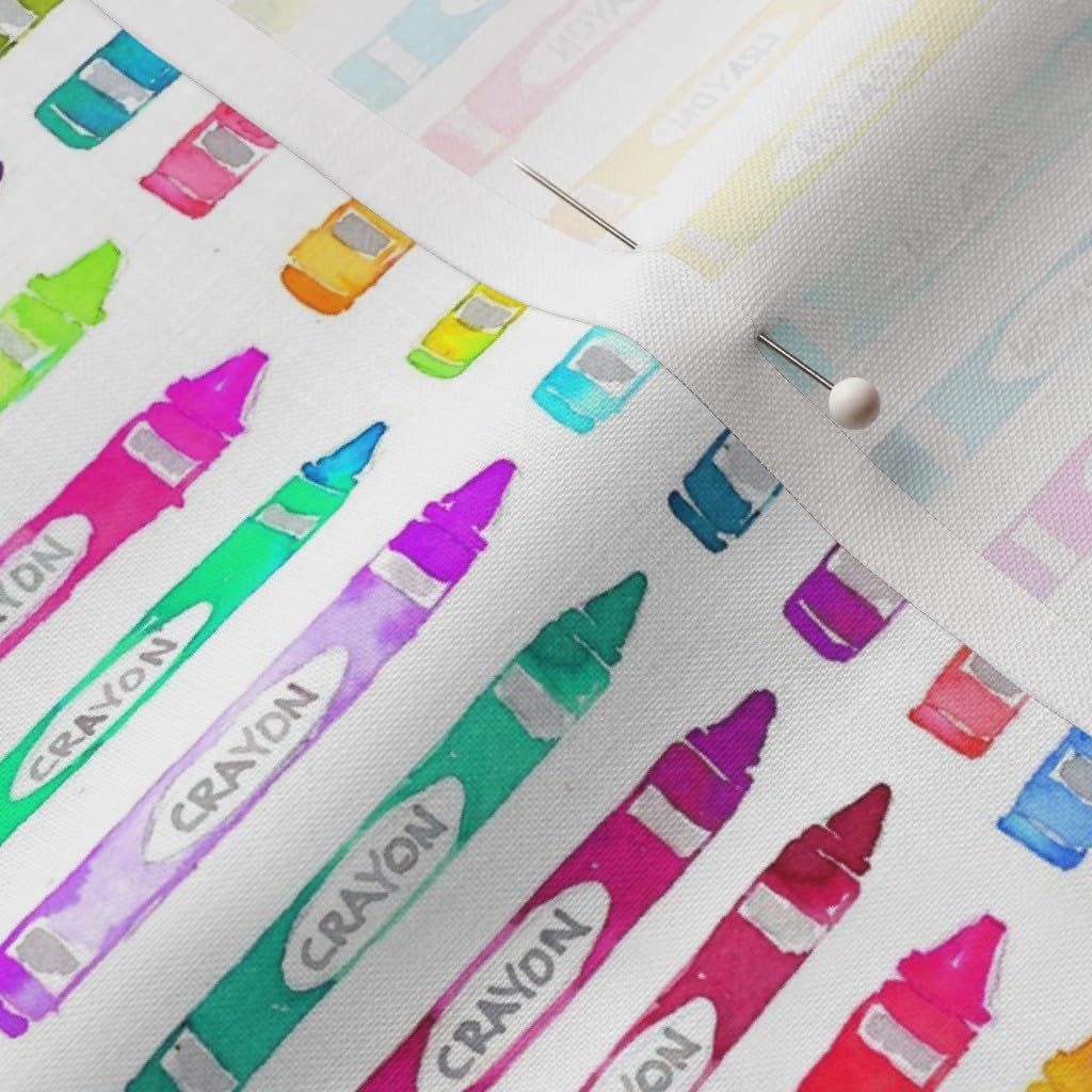 Spoonflower Fabric - Back School Kids Printed on Petal Signature Cotton Fabric Fat Quarter - Sewing Quilting Apparel Crafts Decor