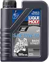 LIQUI MOLY 10W-40 BASICSTREET 1L　3本 Motorbike 4T SAE 10W-40 Street | LIQUI MOLY