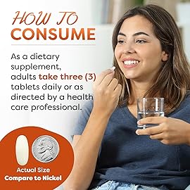 Best Naturals Calcium Magnesium Zinc with Vitamin D3, 300 Tablets - Calcium 1000 mg, Magnesium 400 mg, Zinc 25 mg & D3 600 IU per Serving (3 Tablets)