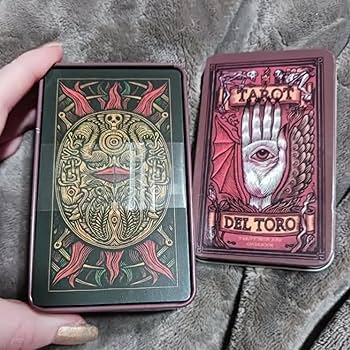 Amazon.co.jp: Atesswy Tarot del Toro:この絶妙なブリキの箱タロット