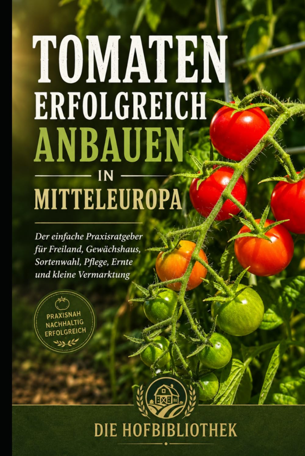 Tomaten anbauen in Mitteleuropa: Schritt für Schritt zu gesunden Pflanzen auf Balkon, Hochbeet, Freiland und im Gewächshaus