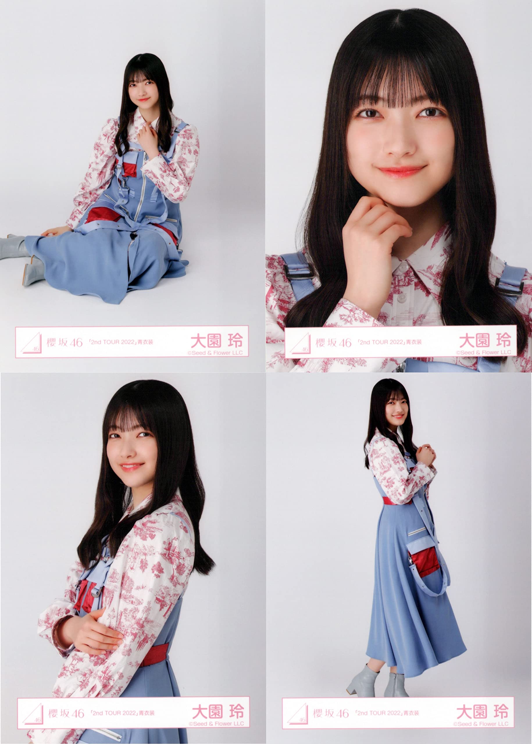 櫻坂46 大園玲 生写真 4コンプ