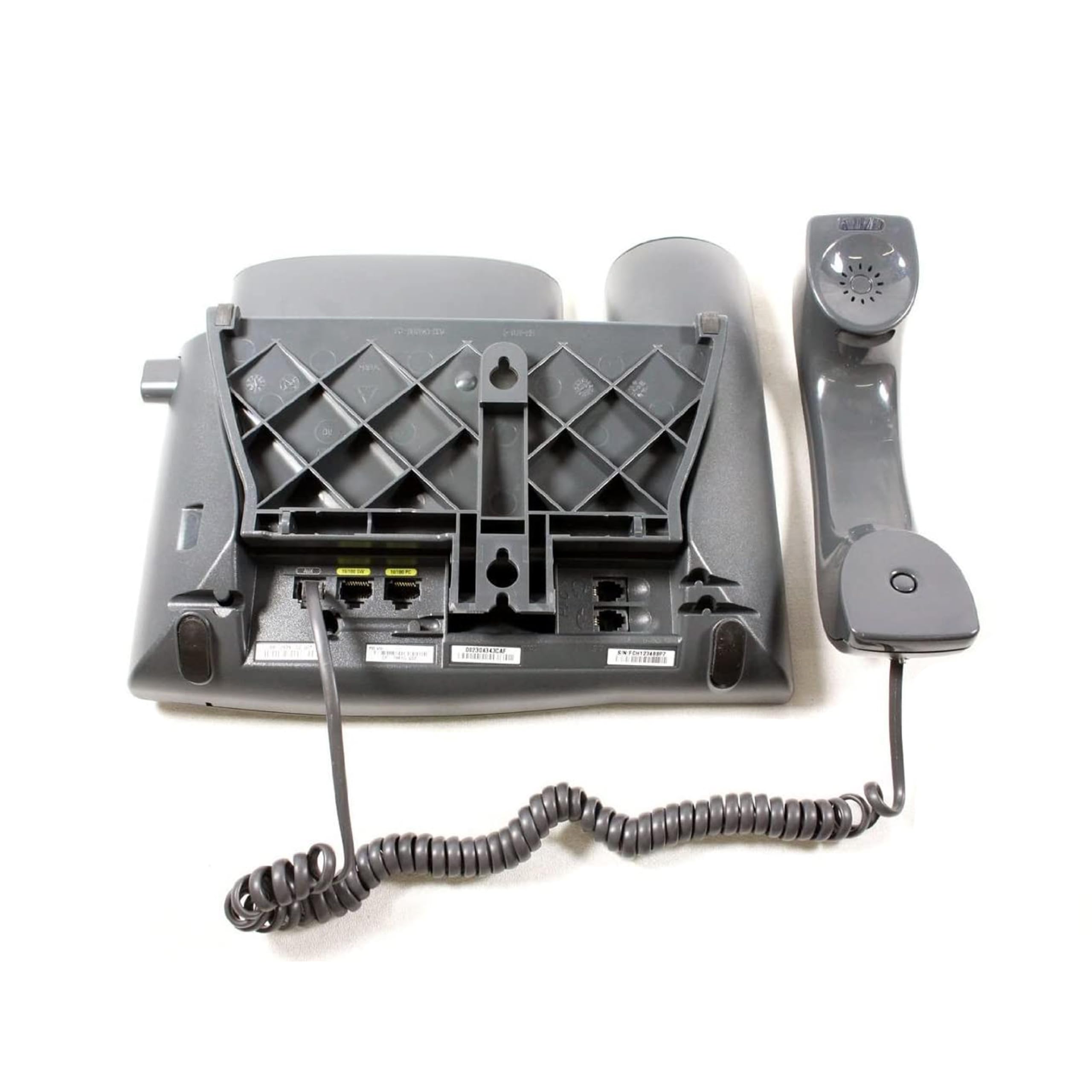 SIMPLETEK - Telefono VoIP aziendale con alimentazione PoE, base e cornetta inclusa, LCD scala di grigi, senza alimentatore esterno (Ricondizionato)