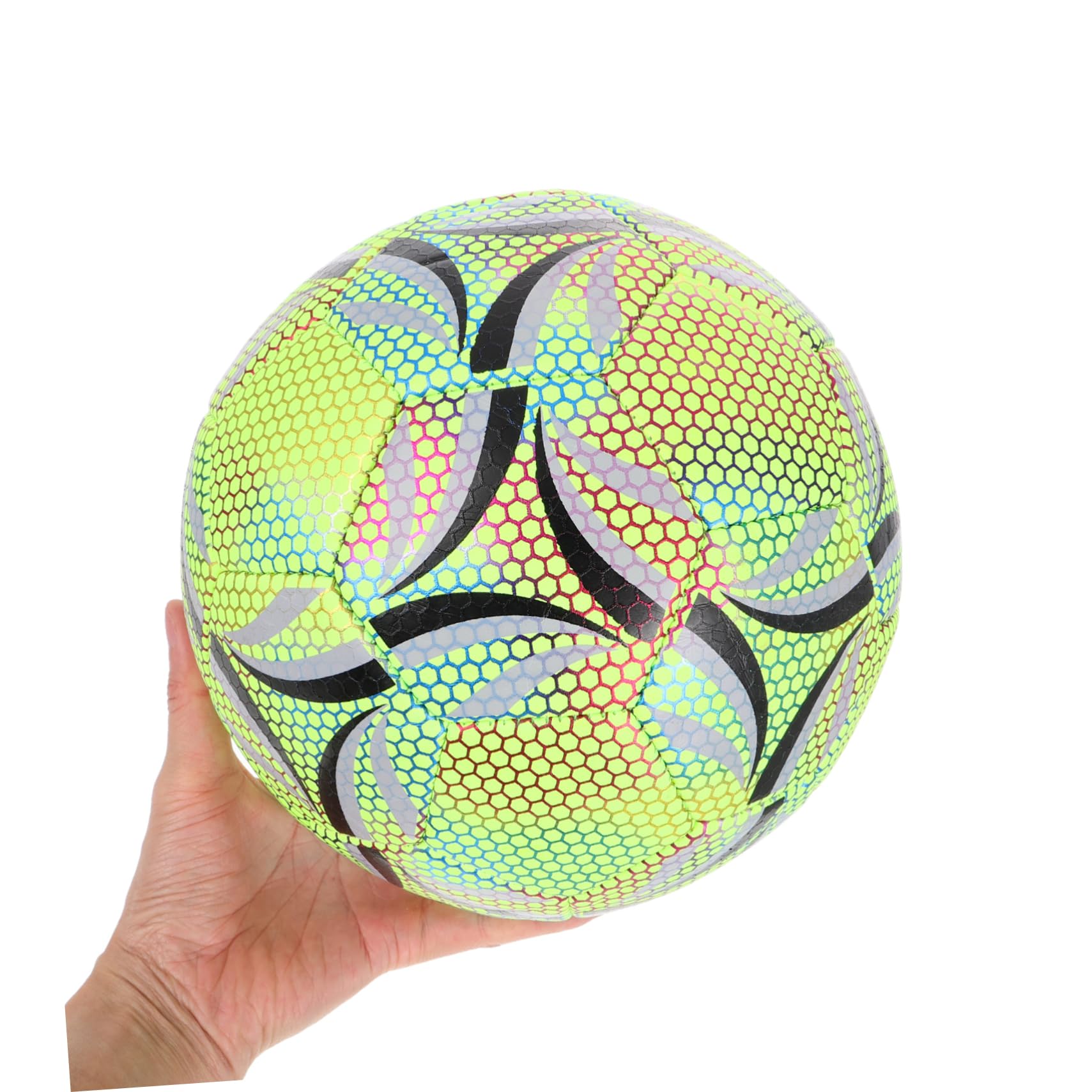 Sosoport Pallone Calcio Professionale per Allenamento e Notturno per e Adulti Superficie Migliorata per Controllo Facile