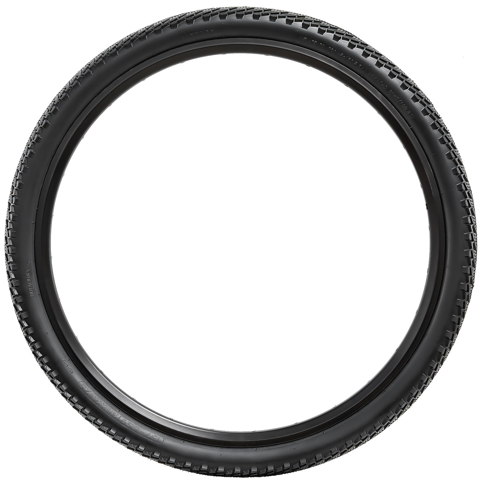 YUNSCM Fahrradreifen 26 Zoll X 2.125 – 2 Reifen + 2 Schläuche, Schrader-Ventil, Faltbar, Bis 90 Kg, Kompatibel Mit Vielen 26er Größen