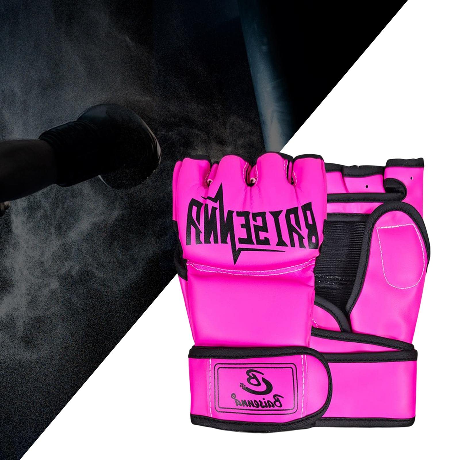 MMA Guanti Dita Karate Guanto da Combattimento Sacco di Sabbia Equipaggiamento Protettivo Leggero Adulti Taekwondo Fasce per Le Mani Guanti da