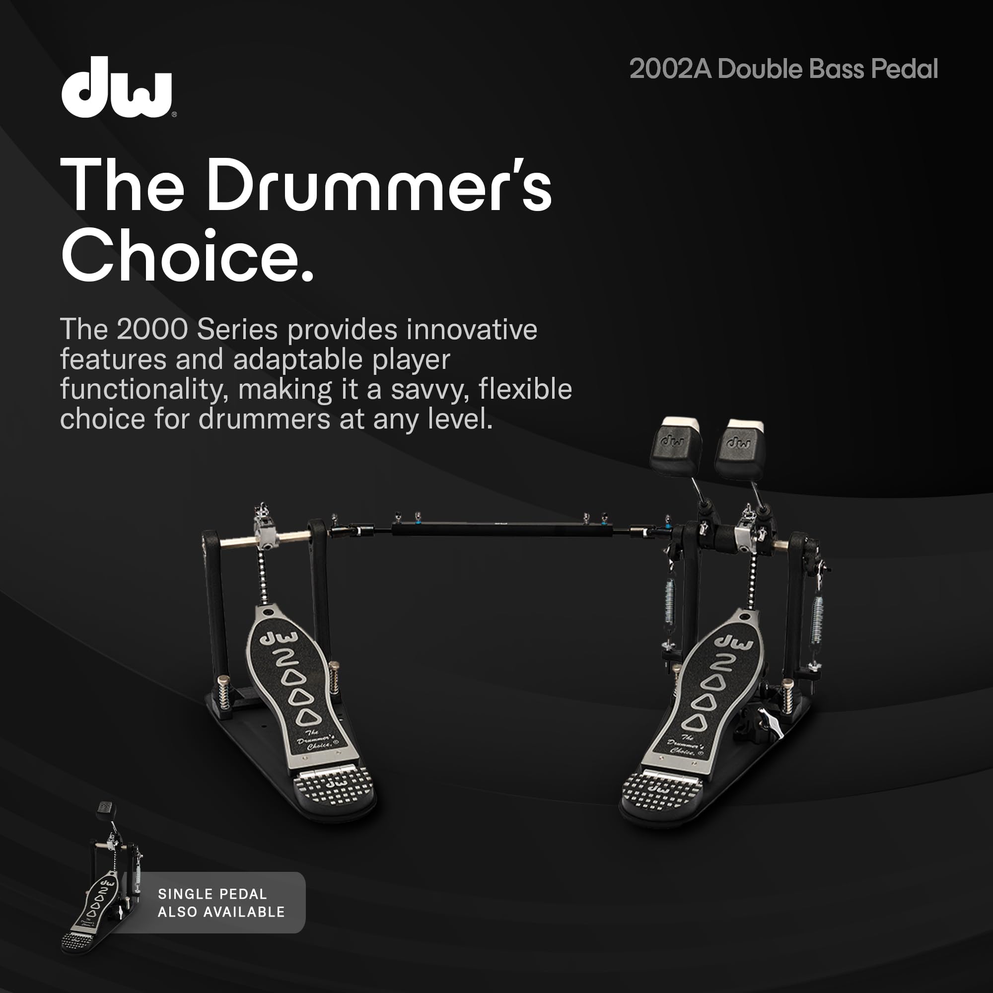DW 2000 Series Double Bass Pedal : Musical Instruments