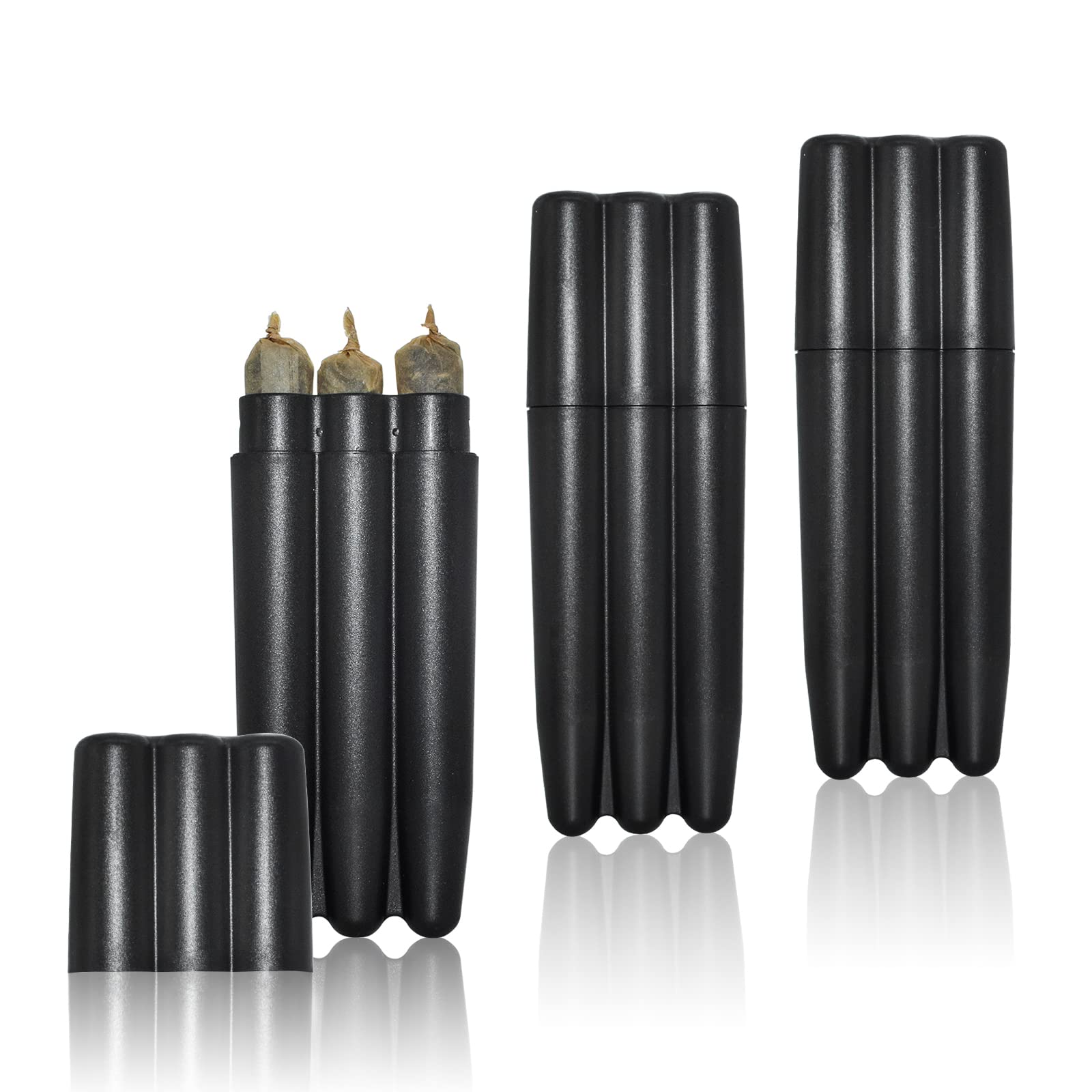 King Size Pre Roll Holder - 3 Rolls Case -1 King Size Pre Roll Holder - 3 Rolls Case -1