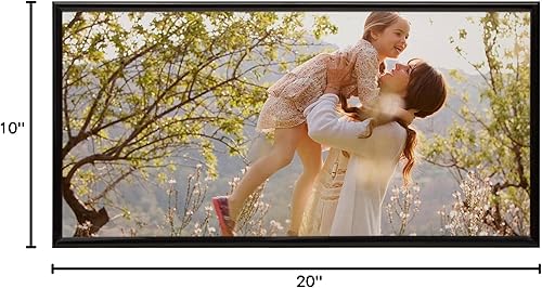 Vista 21 de Neil Enterprises Inc. Marco de fotos panorámico delgado de 30" x 10