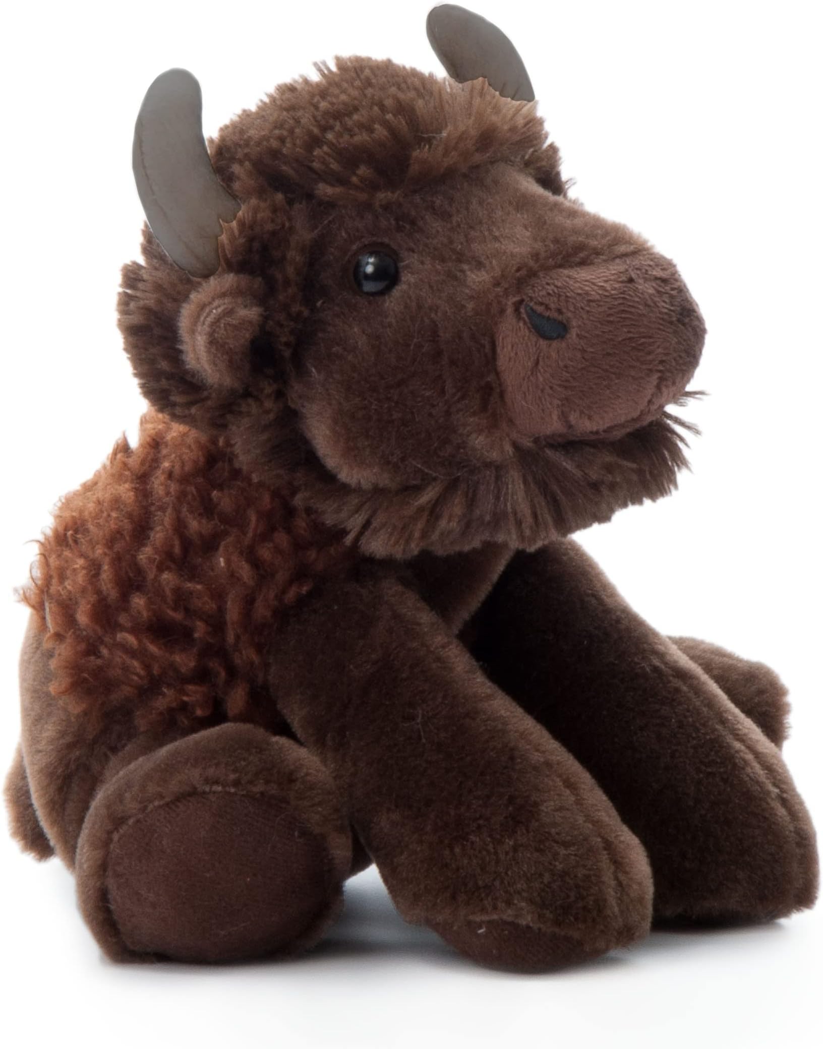 - The Petting Zoo Floppy Bison Stuffed Animal Plushie, Gifts for Kids, Wild Onez Wildlife Animals, Bison Plush Toy 9 inches