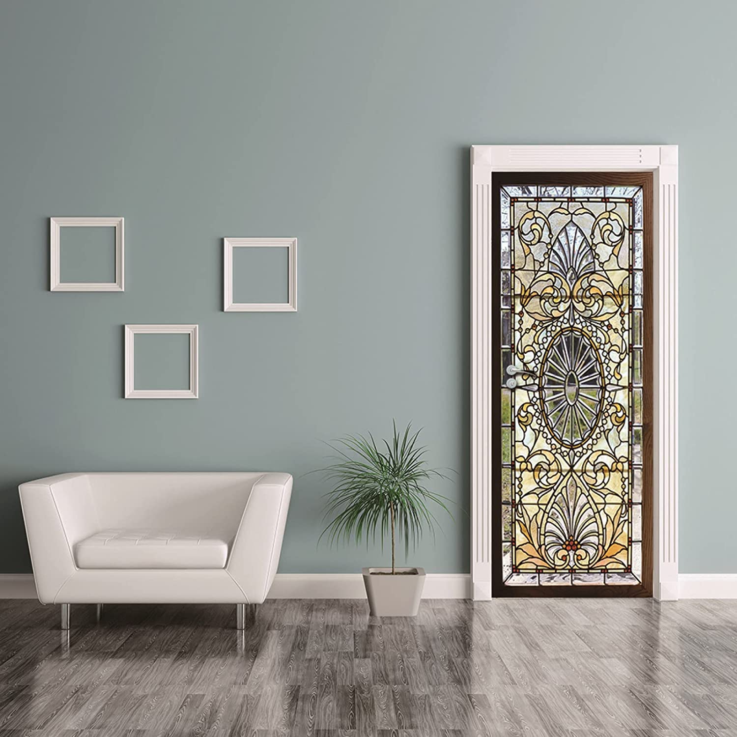 12 Magneti Decorativi A Foglia Per Zanzariera - Adesivi Per Porte Scorrevoli E Finestre - Foto 10