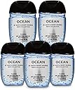 Bath & Body Works PocketBac Hand Sanitizer Gel Ocean For Men 5pc Bundle