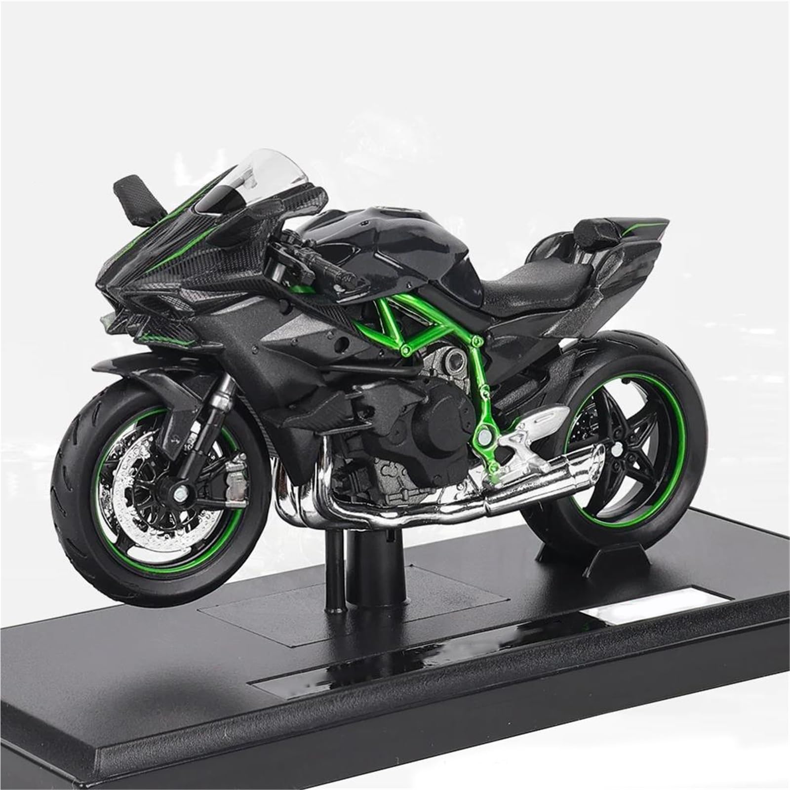 Mini-Motos 1/18 Kawasaki Ninja H2R Modèle Réduit Alliage Ornements