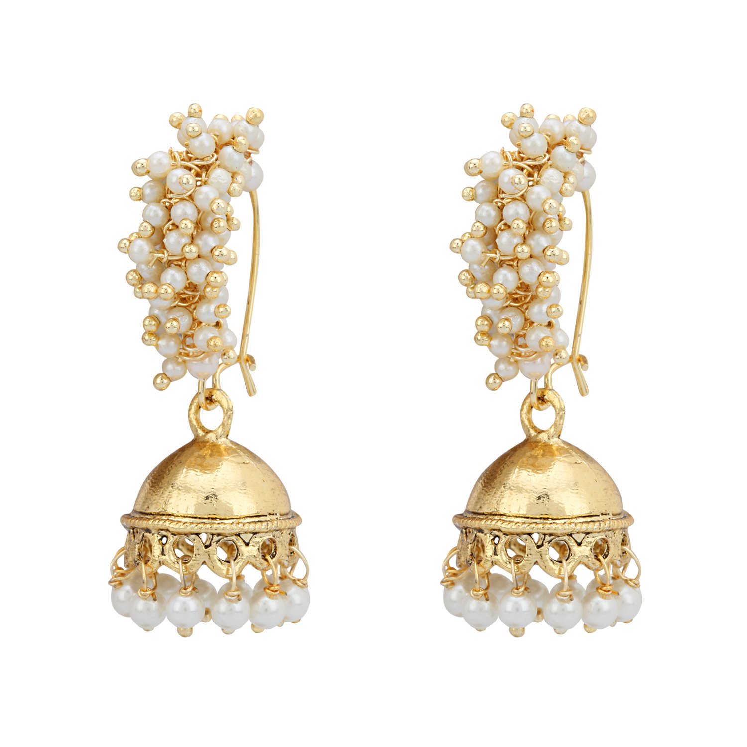 Stylepotion 22K Gold Plated Base Metal pearl Earrings For Womens & Girls, Gold (B01KP4XQYM) Amazon Price History, Amazon Price Tracker