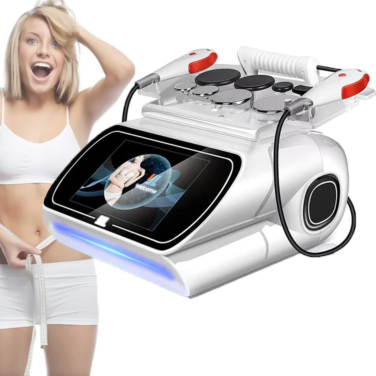 Schmerztherapiegeräte, Physiotherapiegeräte, Diathermie, RF-Radiofrequenz-Wellenlifting-Schönheitsgerät, einstellbare 2 Betriebsmodi und Energie, hohe Absorption, zur Schmerzlinderung