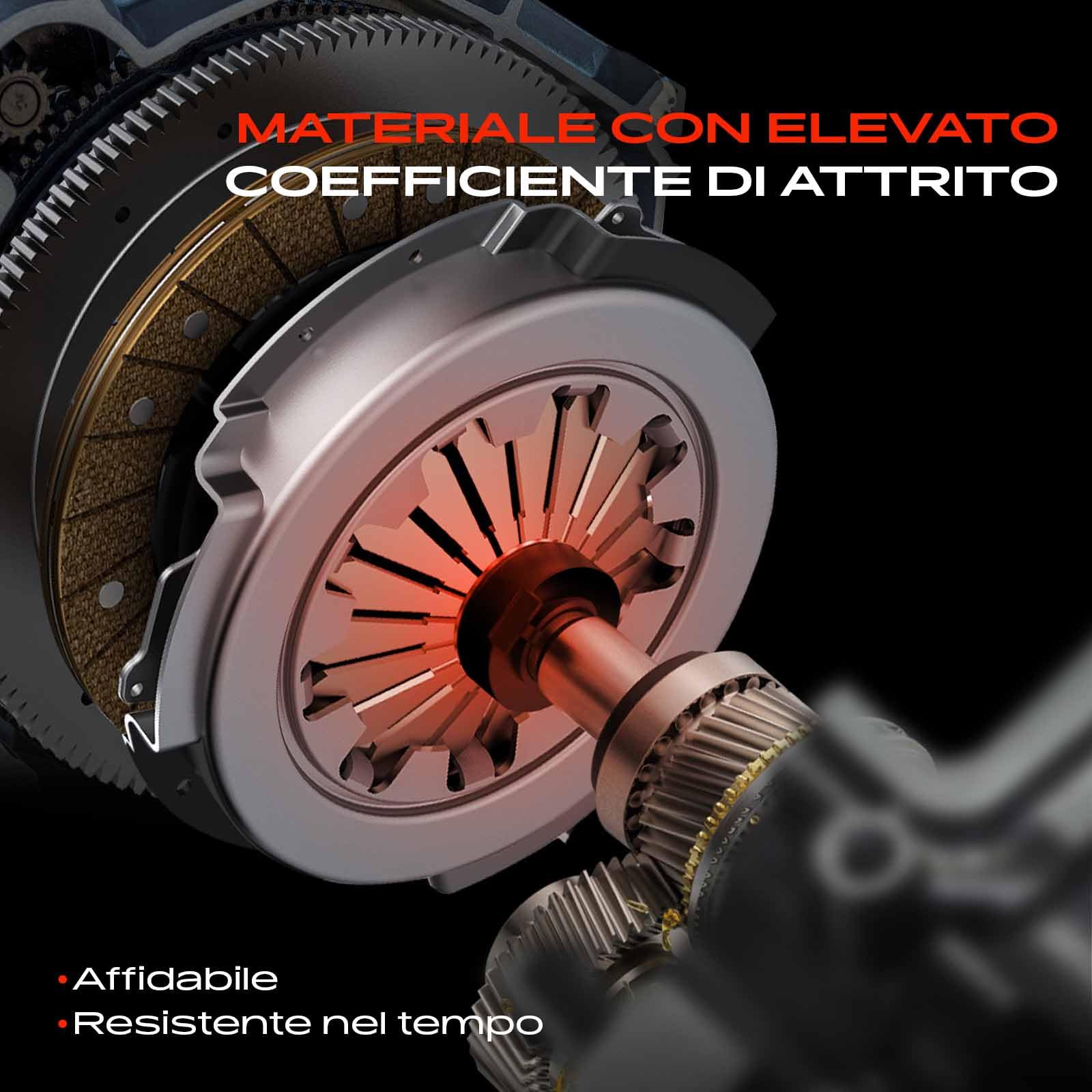 Frankberg Frizione Set frizione Compatibile con Fiesta VI CB1 CCN B-Max JK Tourneo Courier B460 MPV Ecosport 2 DE DH Replace# 1678828