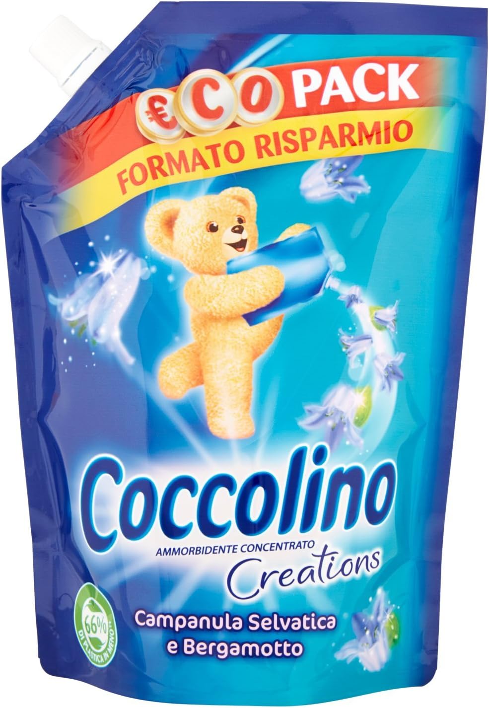 Coccolino – Fabric Softener Concentrate Creations, with Wild Bluebell and Bergamot – 700 ml