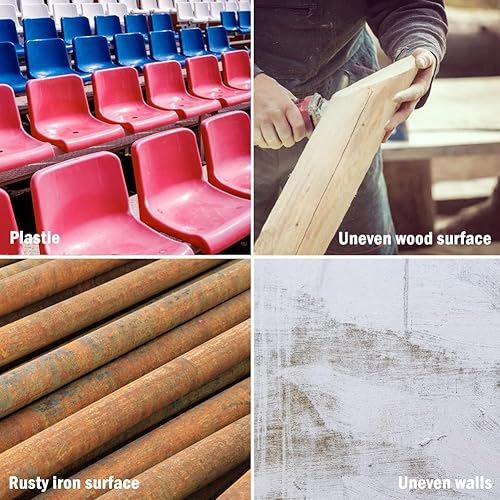 Miniatura 6 de SPEEDWOX Almohadilla de esponja suave de 2 pulgadas con gancho y bucle, paquete de 5 almohadillas de espuma suave, esponja de lijado, almohadilla