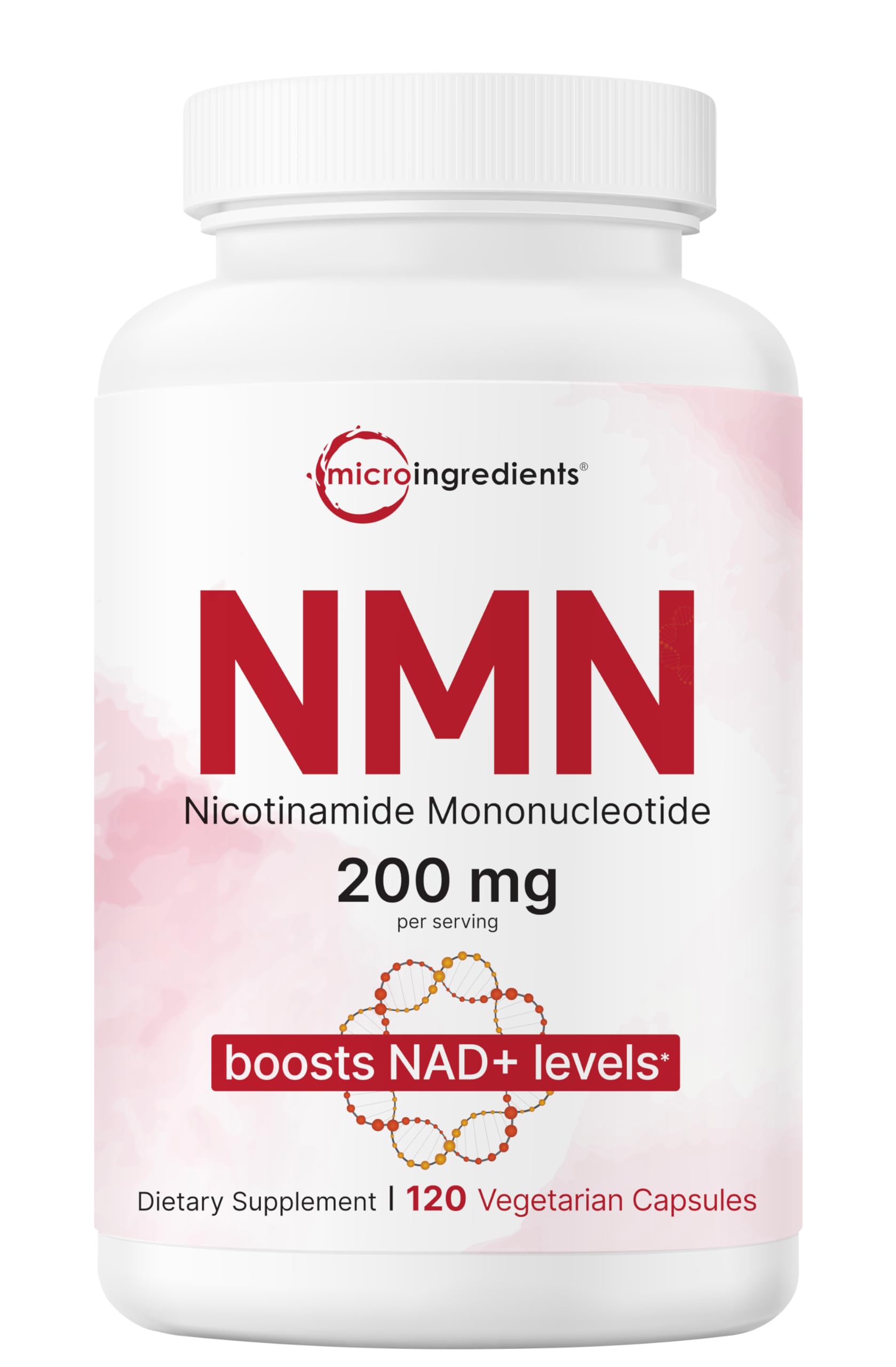 Amazon.com: Micro Ingredients NMN 200mg Per Serving | 120 Veggie
