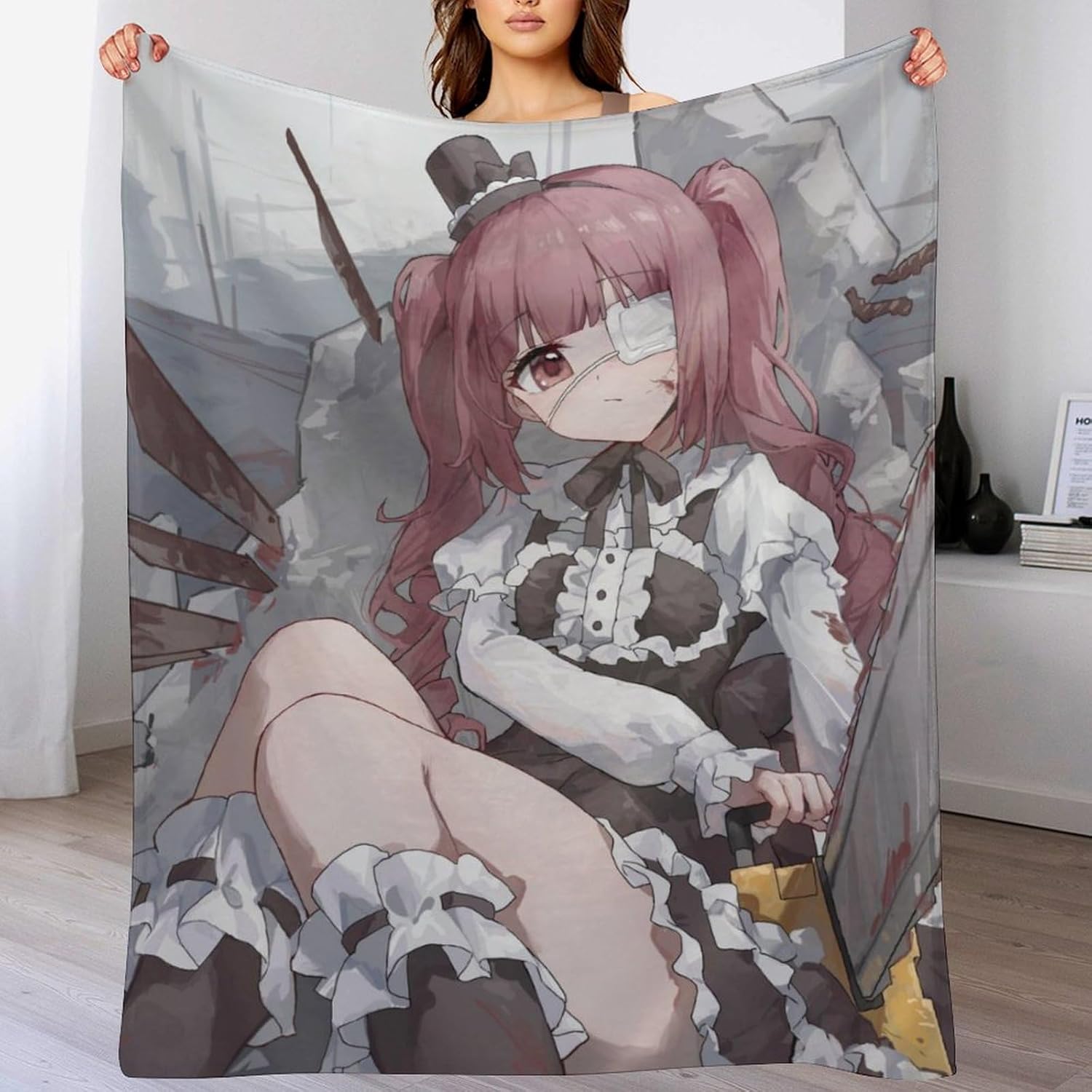 邪神ちゃんドロップキック 毛布 シングルサイズ マイクロファイバー 高精細プリント柄 フランネル オールシーズン 洗える 軽量・静電