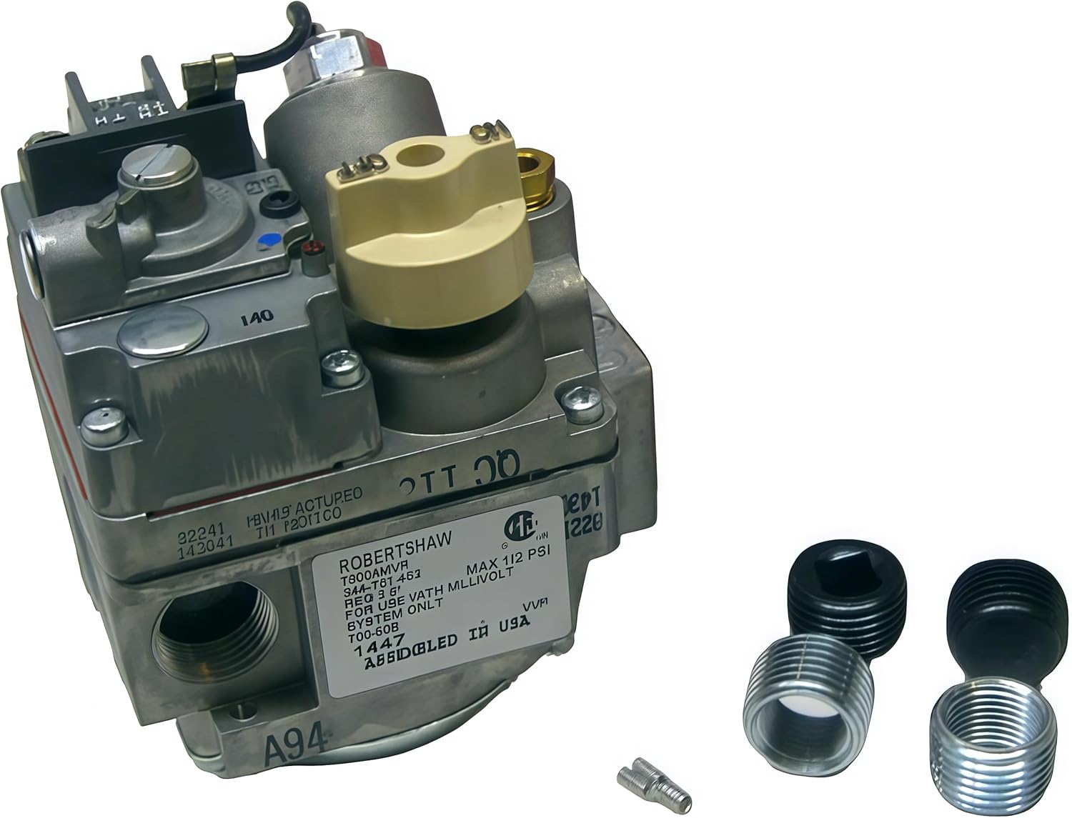 700-502 Compatible with Robertshaw Cooking Heating Gas Valve MilliVolt MV 54-1149 B110405-G1 250 to 750 MilliVolts