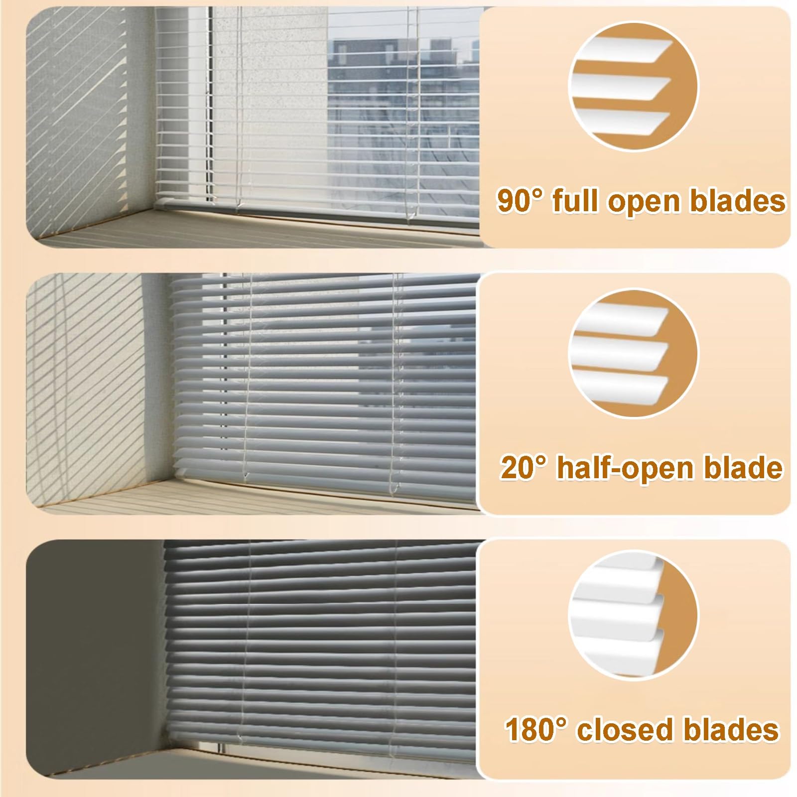Graber Aluminum Window Blinds 60cm 90cm 120cm 140cm 150cm Aluminum ...