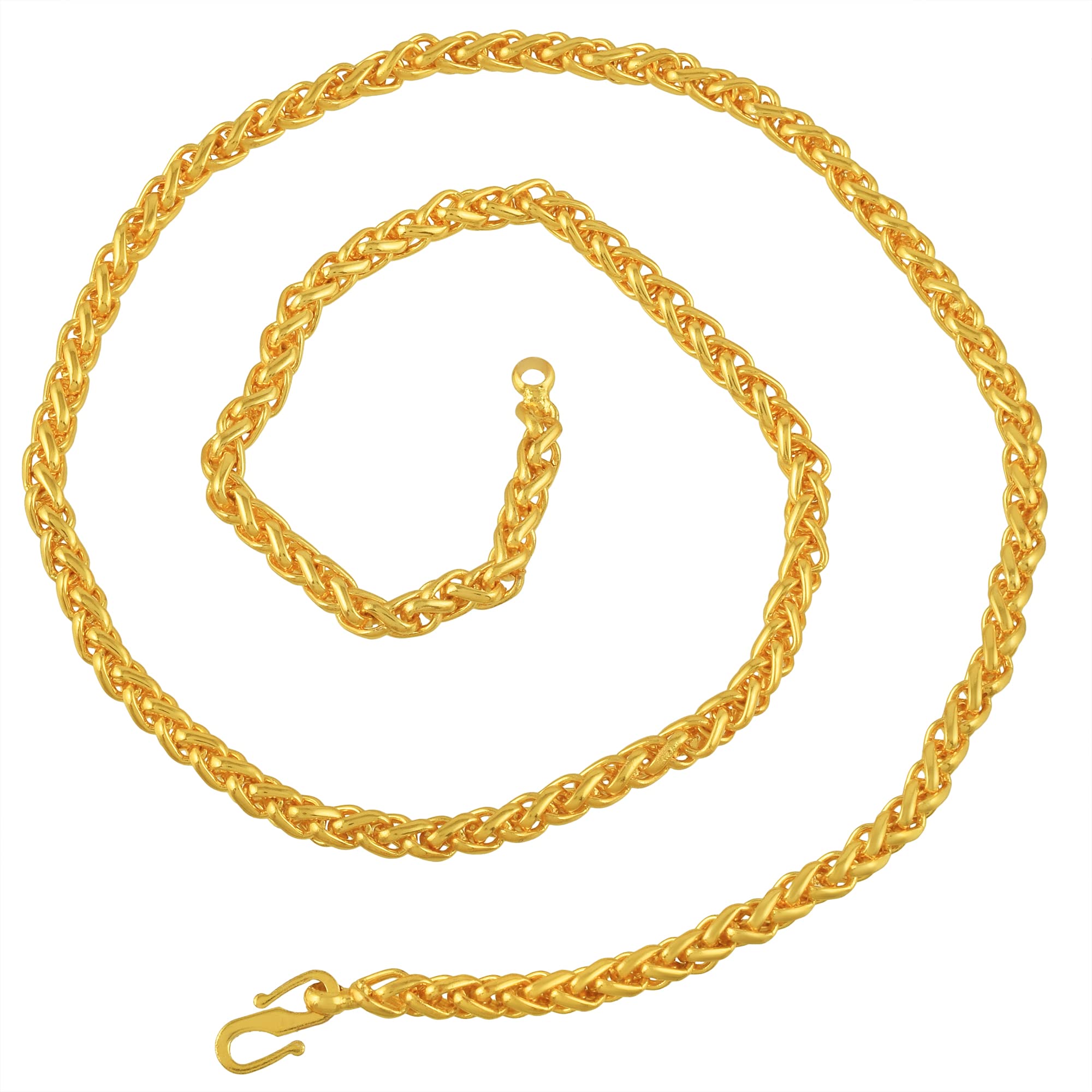 Memoir 1 gram Micron Goldplated Fashion chain necklace Men Women (20 Inch/21 Gms). (CNHR7827) (B0BZYW8WMQ) Amazon Price History, Amazon Price Tracker