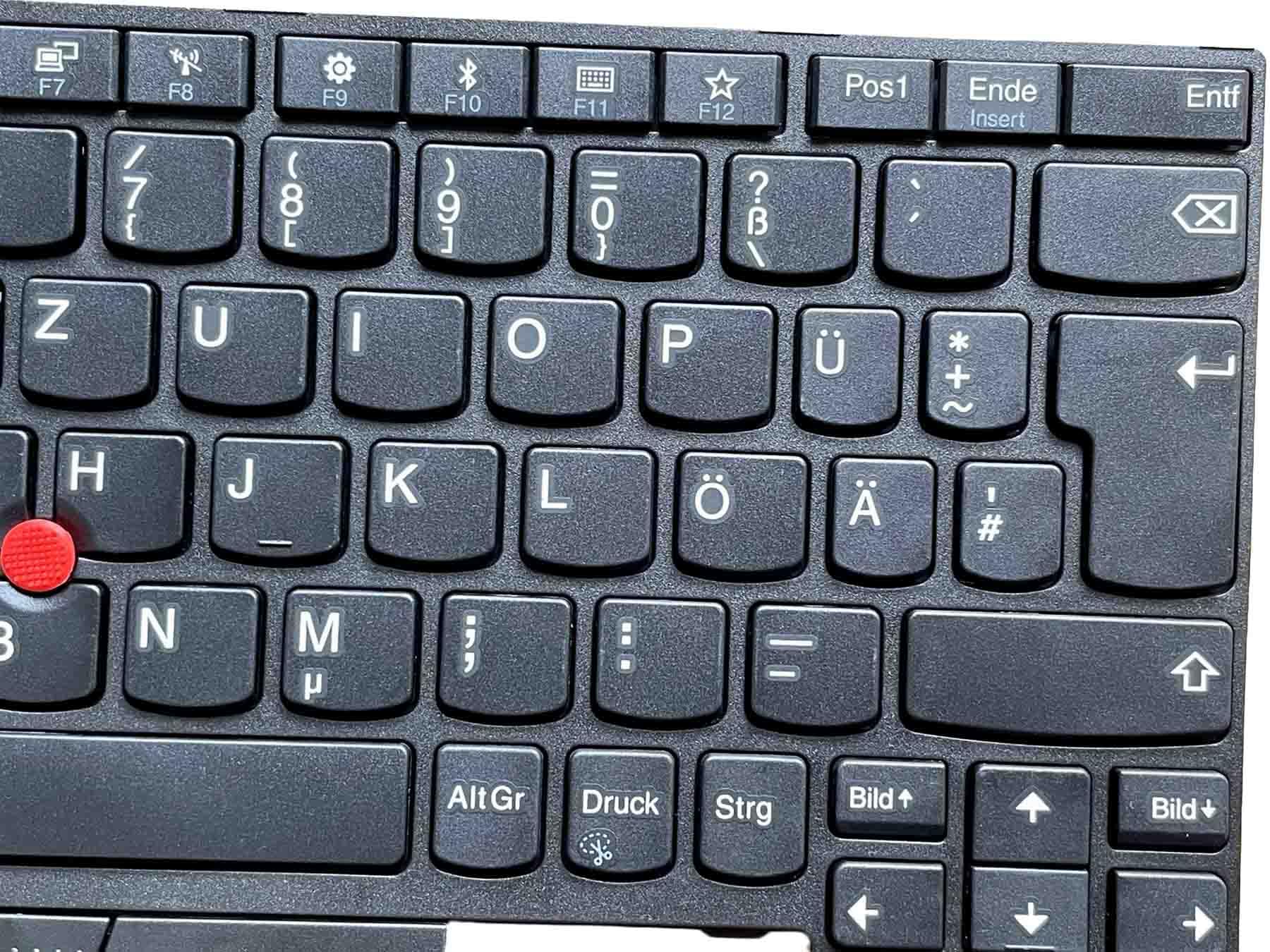 KbsPro Deutsch Tastatur für Lenovo Thinkpad X280 X395 X390 A285, X13 Gen 1, L13 Gen 2 German Keyboard QWERTZ Without Backlight