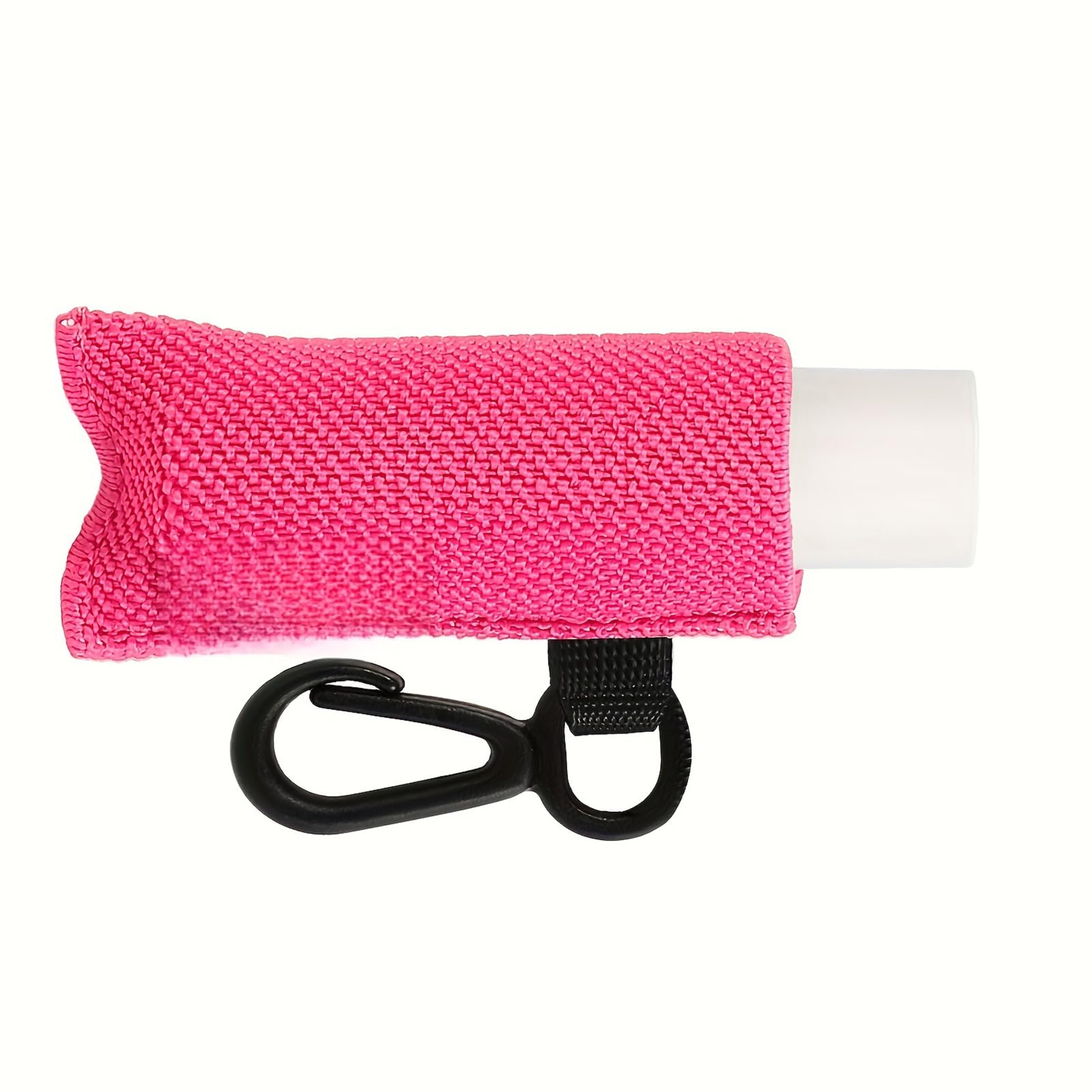 ZWWAAZHF Fashionable Cosmetic Keychain Organiser Elastic Lipstick Holder Clip on Chapsticks Sleeve Lip Balm Storage Bag Lip Balm Holder