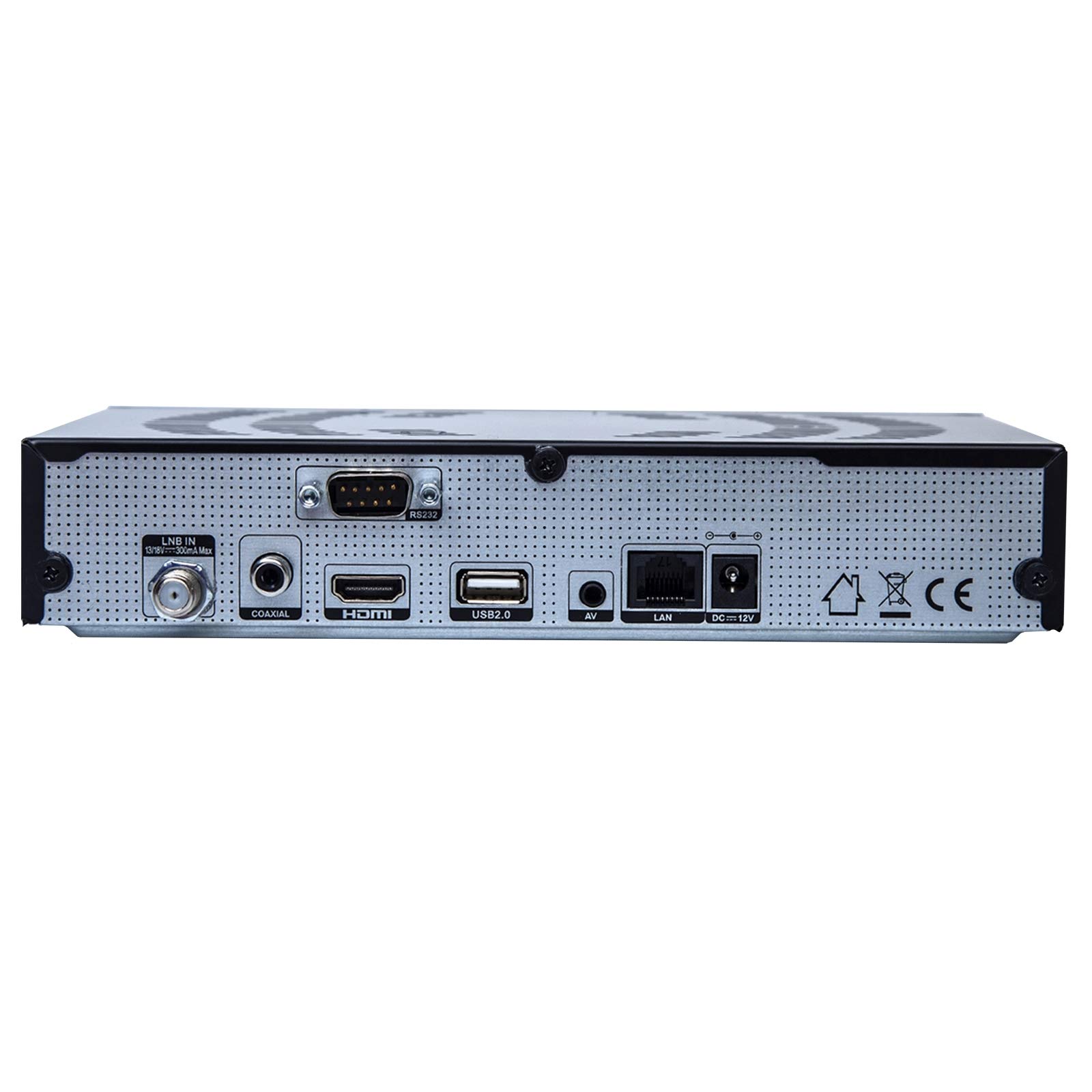 VIARK Sat 4K 2160p H.265 digitaler Multistream Satelliten-Receiver inkl. WLAN Stick (IP TV, Apps, DVB-S2X, HDMI, LAN, USB 2.0, Ultra HD) Schwarz