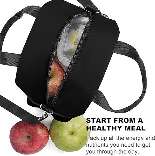 Miniatura 3 de Divertida bolsa de almuerzo para sushi shiba inu, reutilizable, hielera, a prueba de fugas, correa de hombro ajustable para mujereshombres