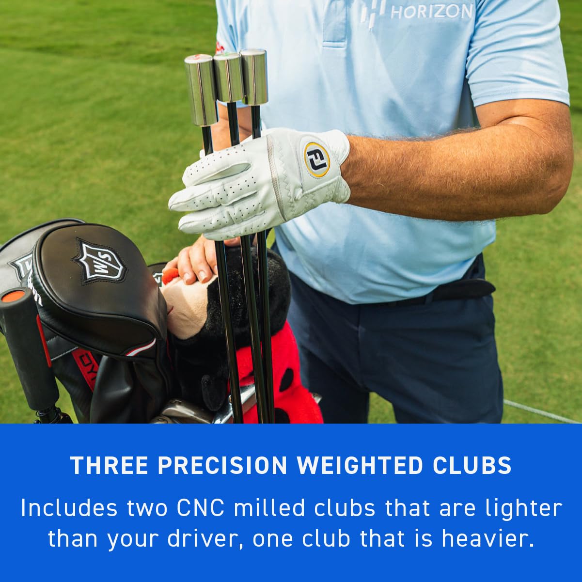 SuperSpeed Golf トレーニングクラブ 3本セット メンズ Amazon.co.jp: SuperSpeed メンズ ゴルフトレーニングシステム 3点