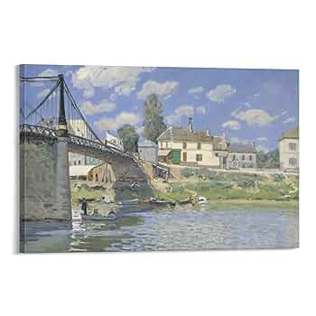Alfred Sisley Art poster シスレー Amazon.co.jp: Alfred Sisleyアルフレッド・シスレー《 積み藁