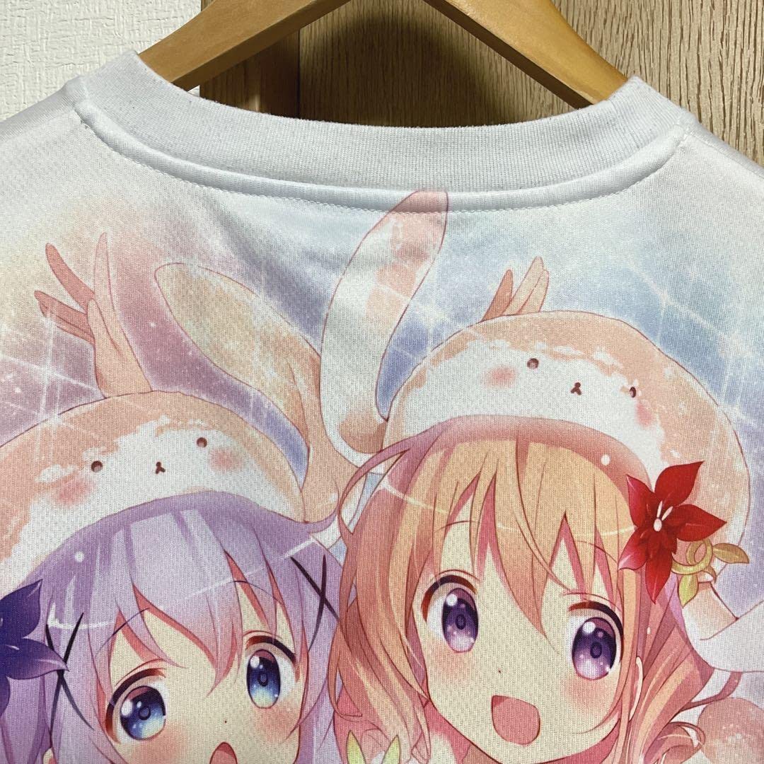 Amazon.co.jp: ごちうさ ココア チノ フルグラフィックTシャツ ご注文