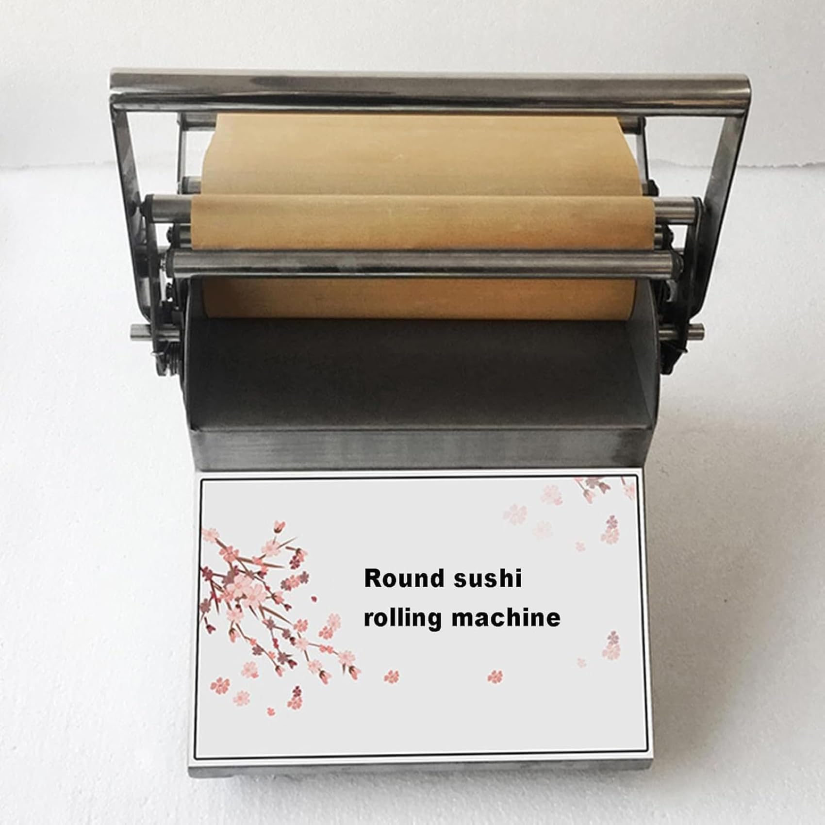Sushi Rollmaschine, Edelstahl DIY Sushi Maker für einheitliche Größe, ideal für Zuhause Küche und Restaurants