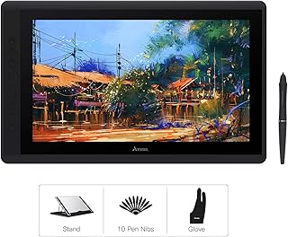 Artisul D16 15.6 Inch Drawing Tablet with Screen FHD Graphics Drawing Monitor Pen Display with 8192 Levels Pen Pressure 7 ...