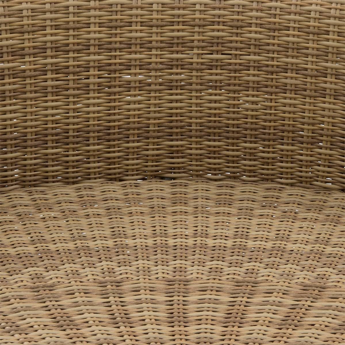 Hespéride - Salon d'angle de Jardin Mooréa Savana - 5 Places - Aluminium Traité Époxy Anti-Rouille Acier Oléfine - Mobilier d'Extérieur pour Terrasse