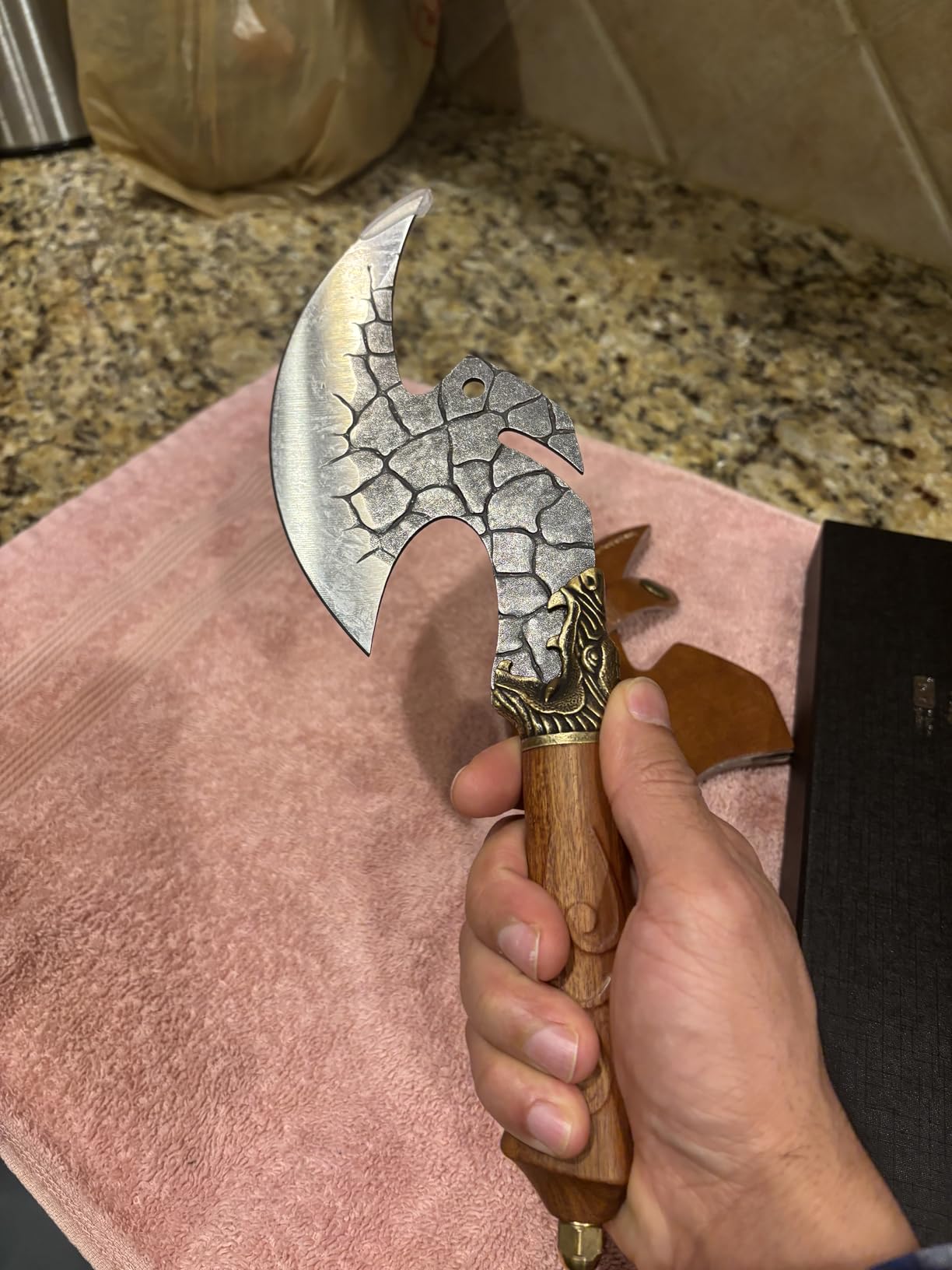 ROCOCO Viking Cleaver rocking motion demonstration
