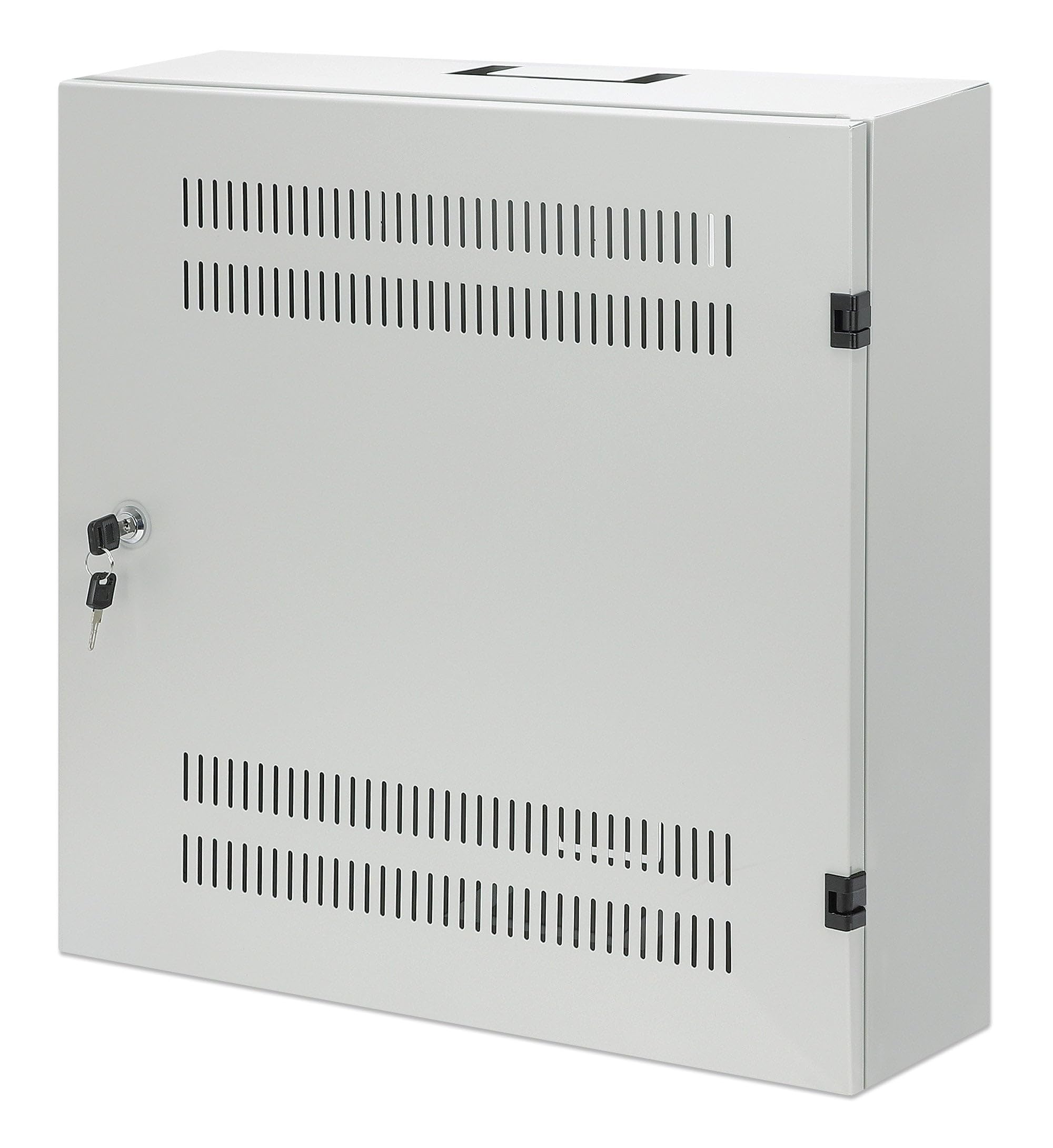 Intellinet Armadio 19" a Muro a Basso Profilo 4U 2U Grigio con montanti Orizzontali e Verticali