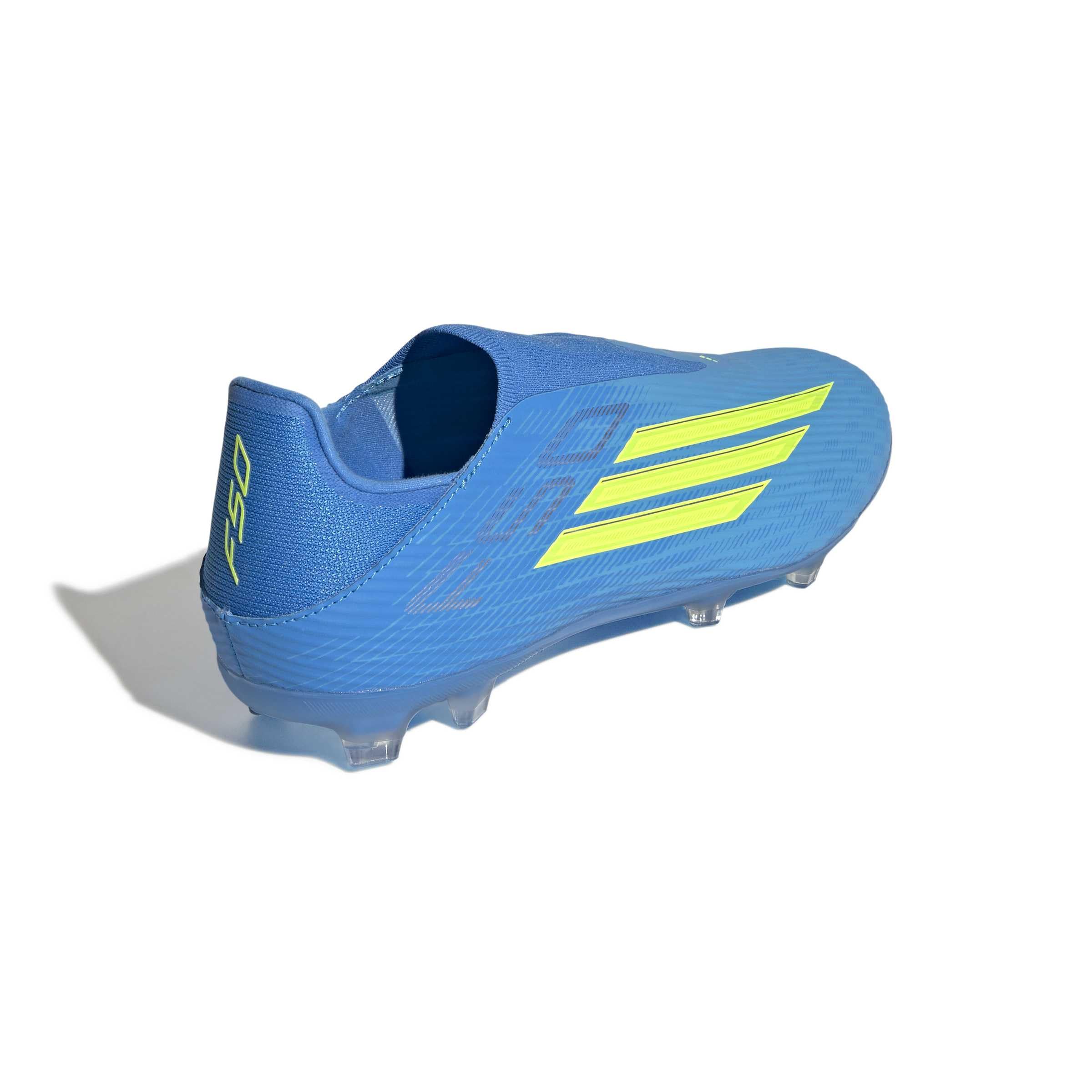 adidas Unisex Bota de fútbol F50 League Laceless para césped Natural seco/multisuperficie