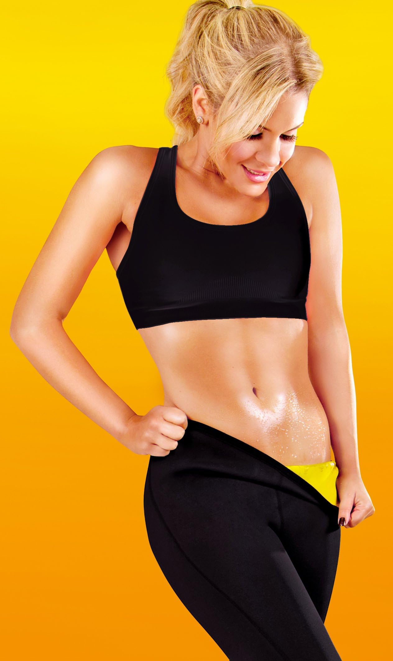 Hot Slimming Xtreme Shapers Women's Neoprene Pants Large