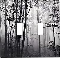 Vista 38 de William Morris Floral Boho Azul Medianoche Azul Bohemio Flor 1 Banda Dúplex Cubierta de Salida Decorativa Receptáculo Único Interruptor Eléctrico