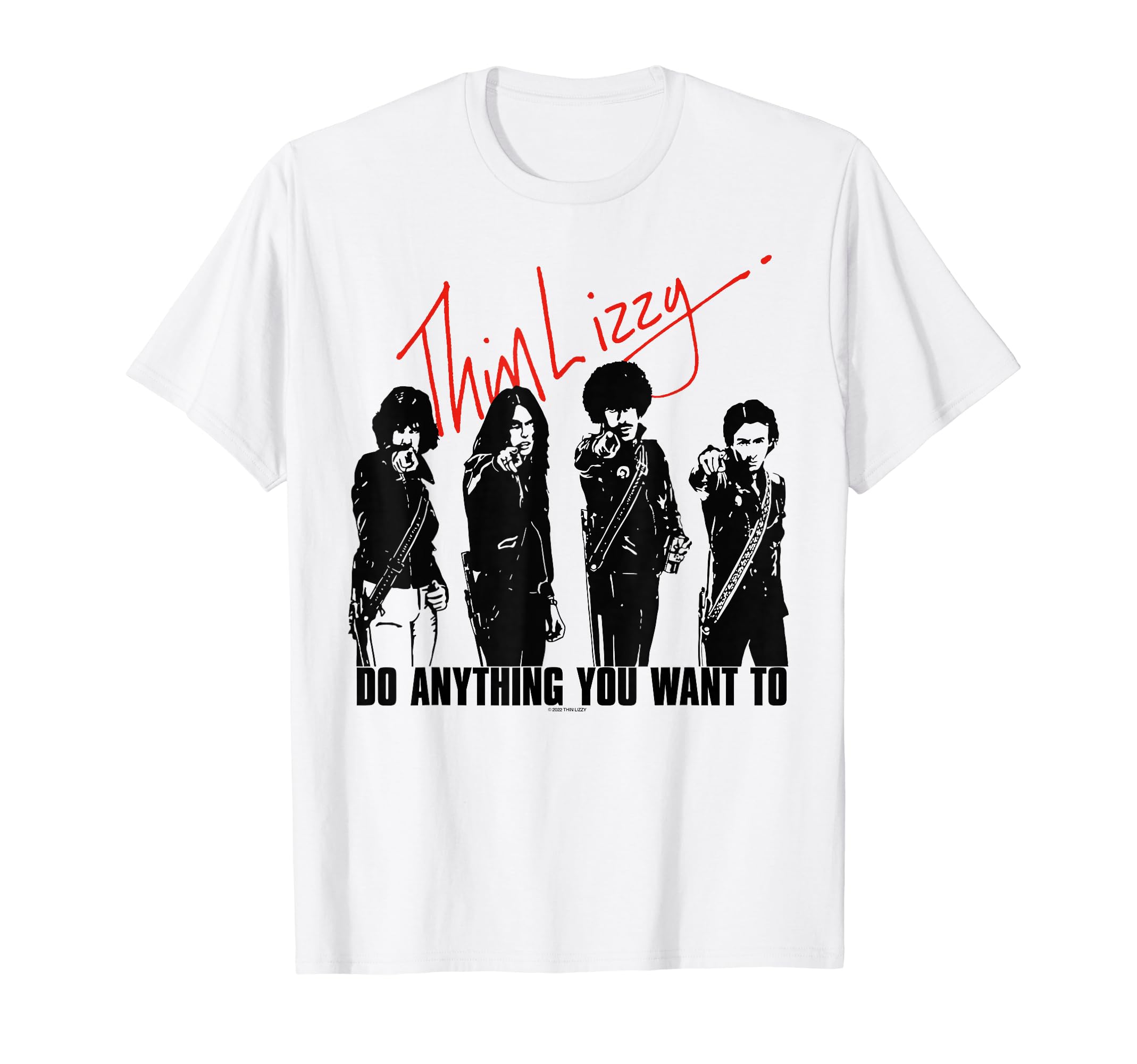 Amazon | Thin Lizzy – Do Anything You Want To Tシャツ | Tシャツ 