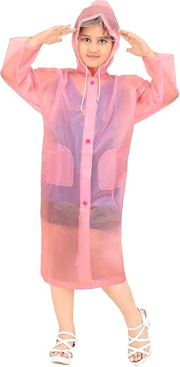 Goodluck Boy's/Girl's waterproof Raincoat/Rainwear/Overcoat