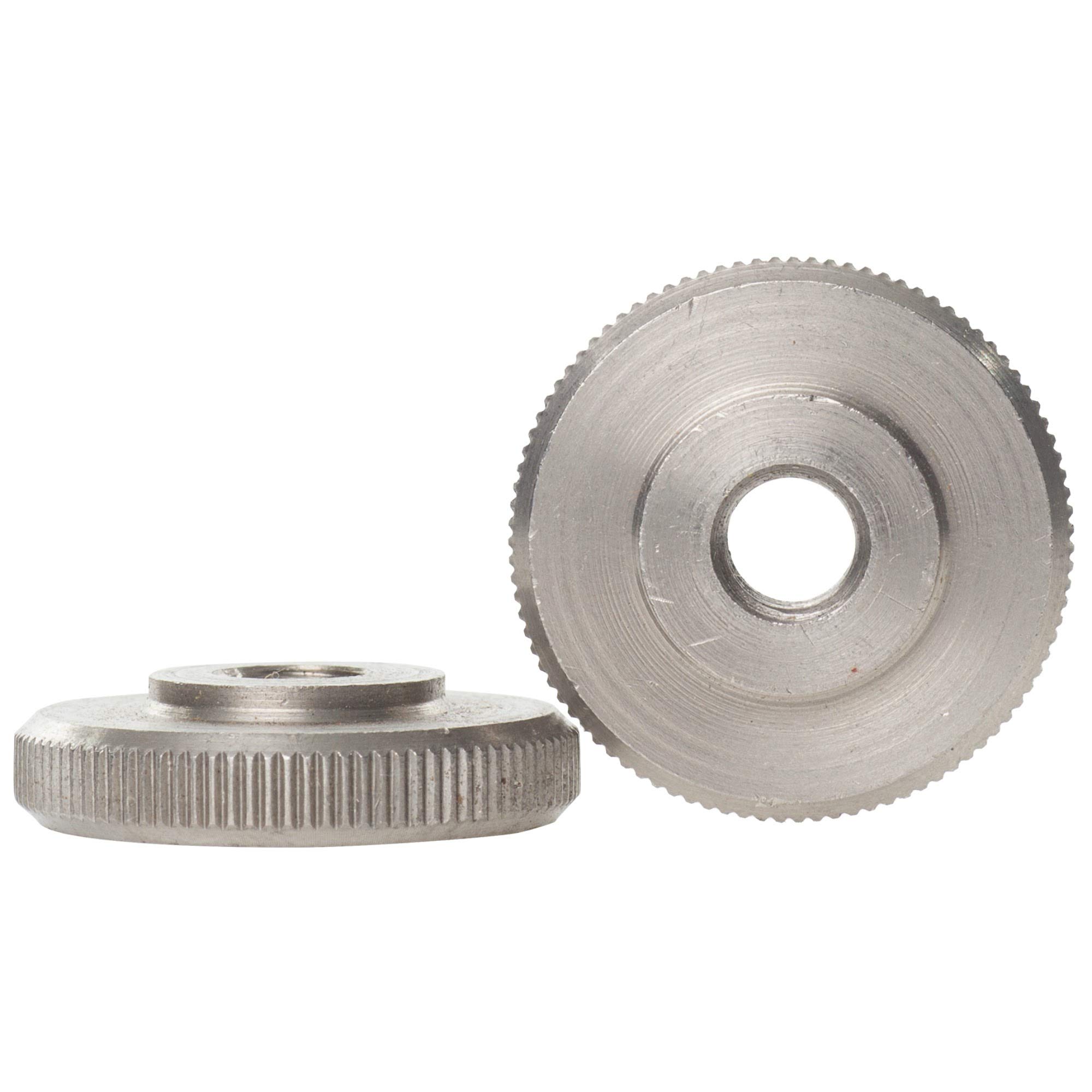 Bolt Base 4Mm / M4 Stainless Steel Low Type Knurled Thumb Nuts Hand Grip Knobs Din 467-2 Pack